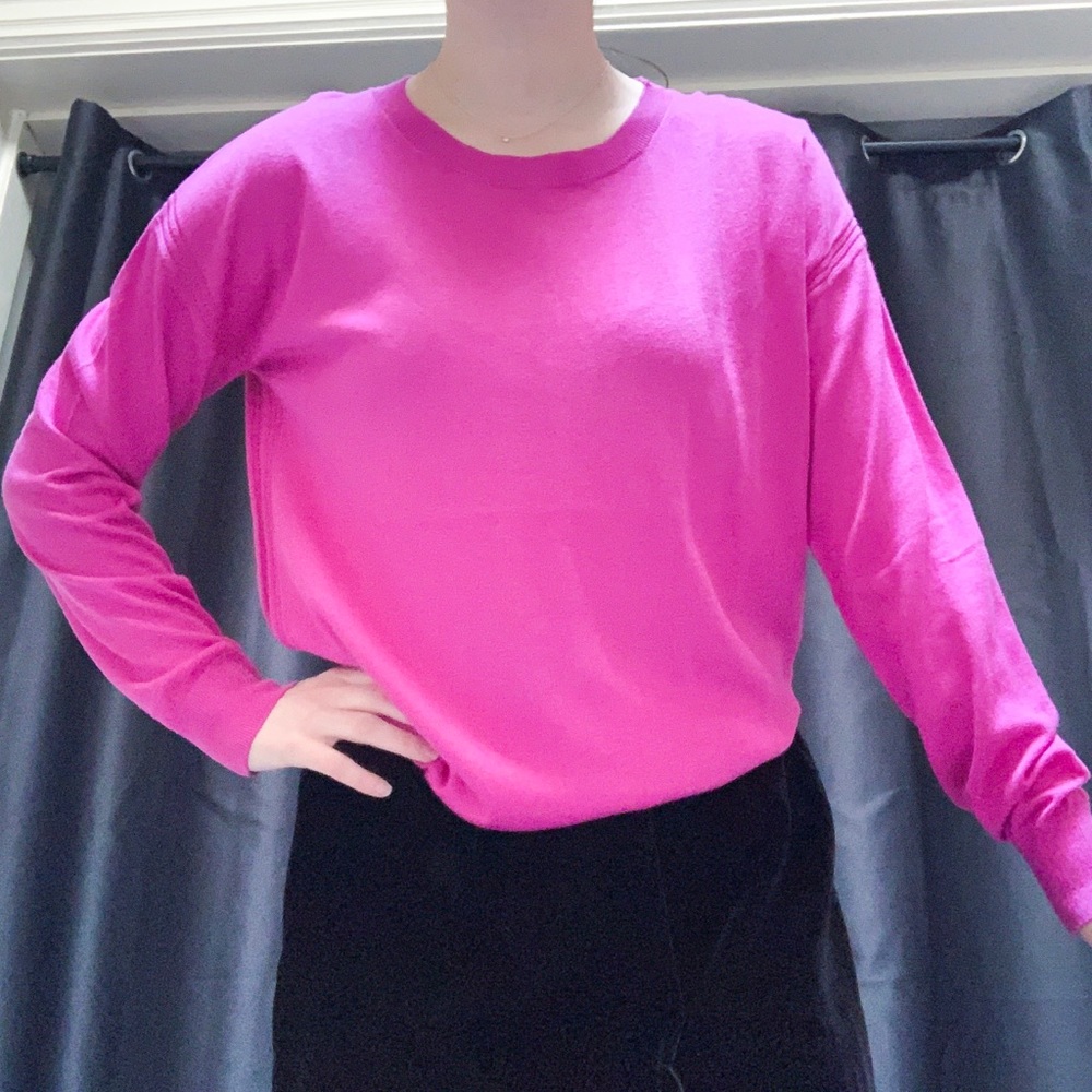 Casual Pink Sweater
